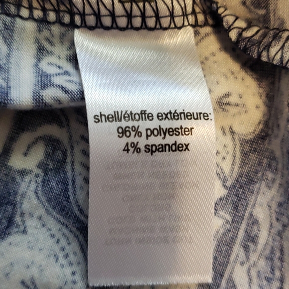 ❤️ 2/$25… Blue handkerchief print dress - Picture 6 of 6